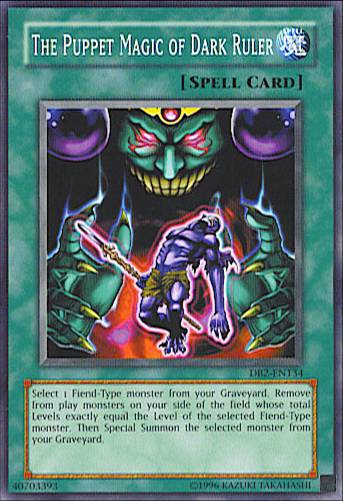 The Puppet Magic of Dark Ruler [DB2-EN134] Common Yu-Gi-Oh!