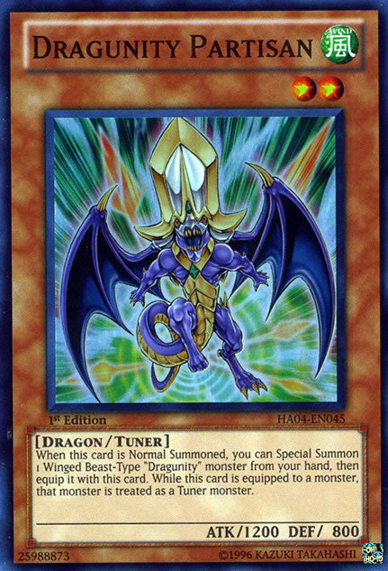 Dragunity Partisan [HA04-EN045] Super Rare Yu-Gi-Oh!