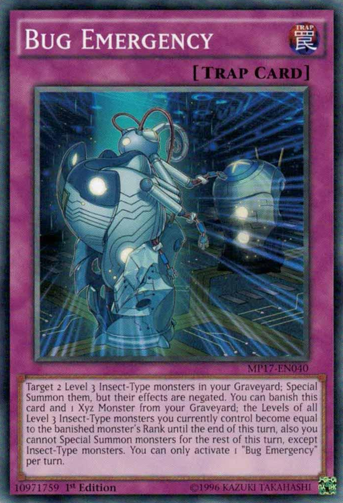 Bug Emergency [MP17-EN040] Common Yu-Gi-Oh!