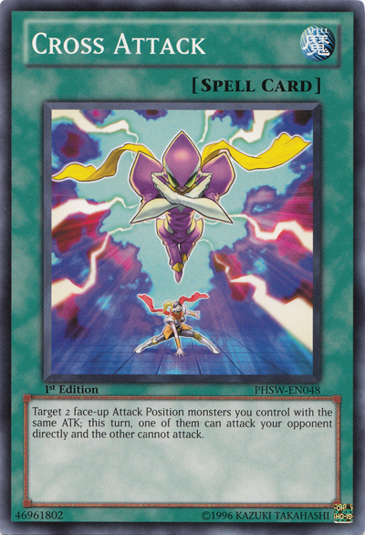 Cross Attack [PHSW-EN048] Common Yu-Gi-Oh!