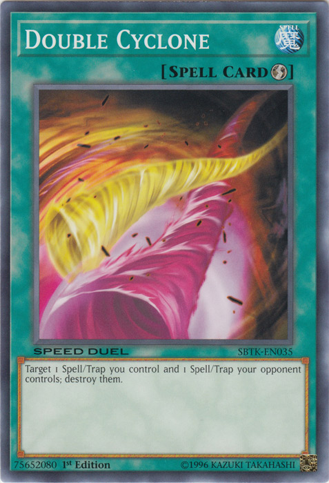 Double Cyclone [SBTK-EN035] Common Yu-Gi-Oh!