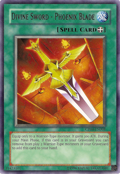 Divine Sword - Phoenix Blade [CP04-EN008] Rare Yu-Gi-Oh!