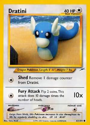 Dratini (63/105) [Neo Destiny Unlimited] Pokémon