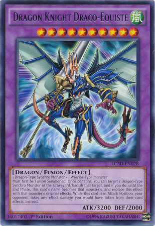 Dragon Knight Draco-Equiste [LC5D-EN028] Rare Yu-Gi-Oh!