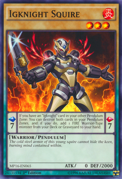 Igknight Squire [MP16-EN065] Common Yu-Gi-Oh!