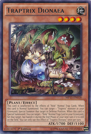Traptrix Dionaea [MP15-EN018] Rare Yu-Gi-Oh!