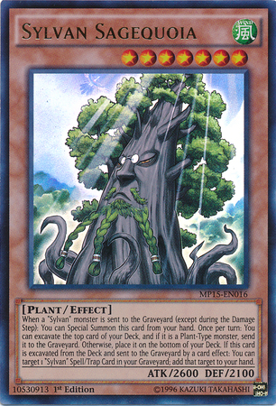 Sylvan Sagequoia [MP15-EN016] Ultra Rare Yu-Gi-Oh!
