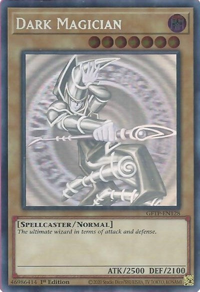Dark Magician [GFTP-EN128] Ghost Rare Yu-Gi-Oh!