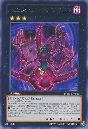 Number C43: High Manipulator of Chaos [PRIO-EN048] Rare Yu-Gi-Oh!