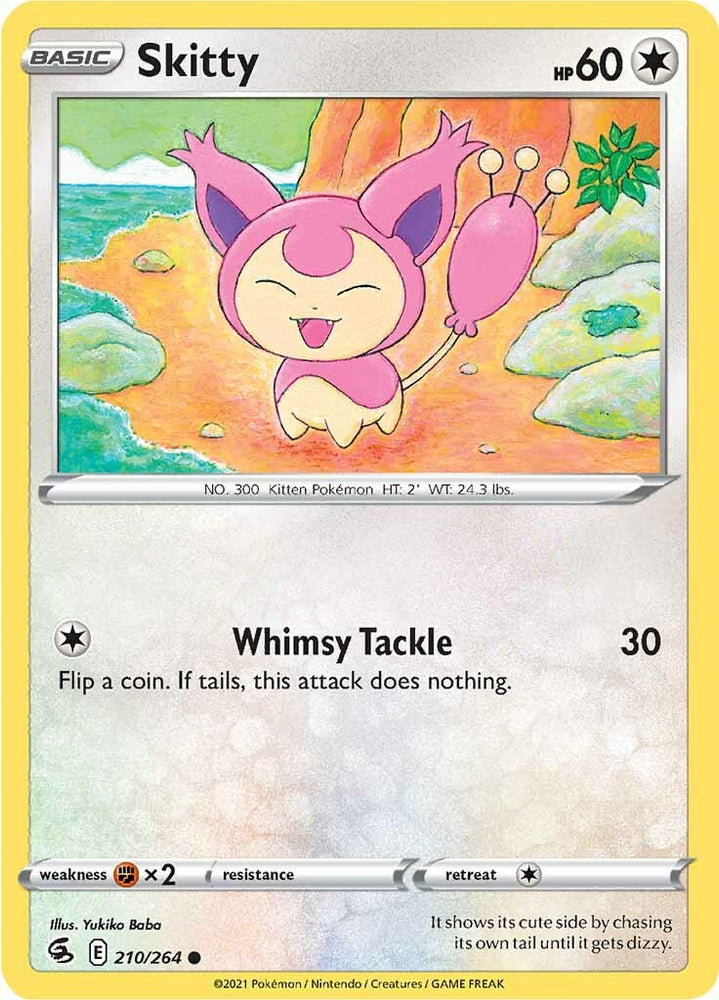 Skitty (210/264) [Sword & Shield: Fusion Strike] Pokémon