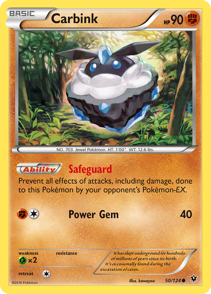 Carbink (50/124) [XY: Fates Collide] Pokémon