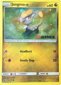 Jangmo-o (75/111) (Cosmos Holo) (EB Games Promo) [Sun & Moon: Crimson Invasion] Pokémon