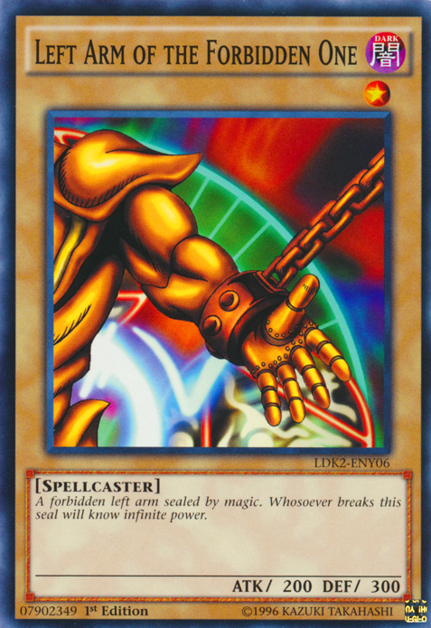 Left Arm of the Forbidden One [LDK2-ENY06] Common Yu-Gi-Oh!