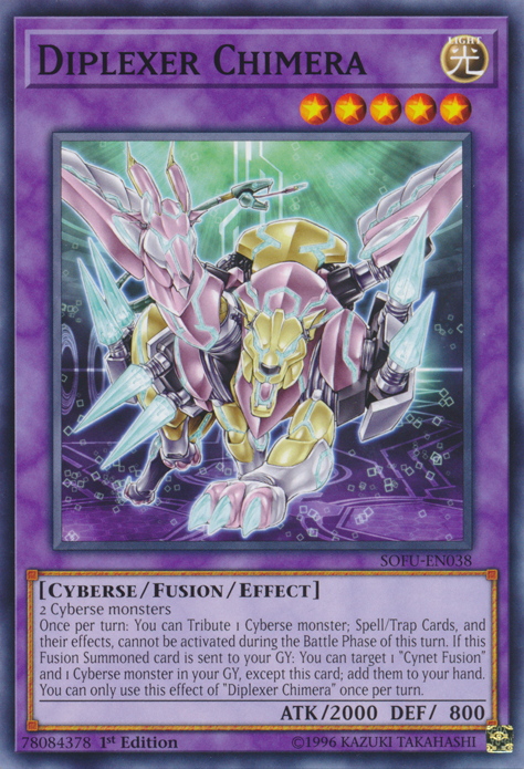 Diplexer Chimera [SOFU-EN038] Common Yu-Gi-Oh!