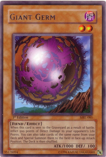 Giant Germ [MRL-085] Rare Yu-Gi-Oh!