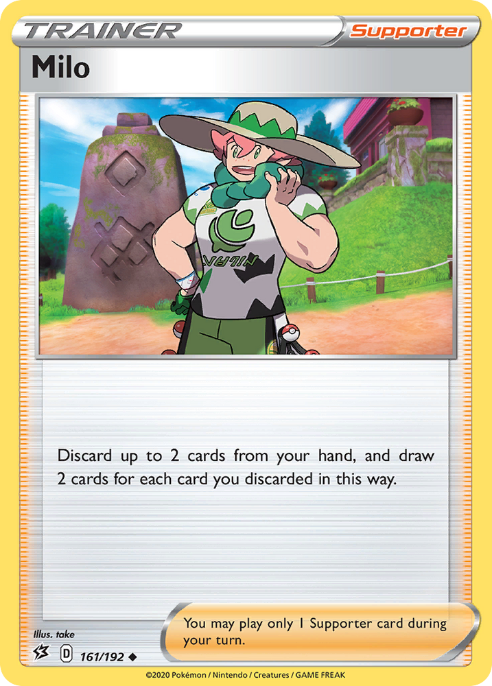 Milo (161/192) [Sword & Shield: Rebel Clash] Pokémon