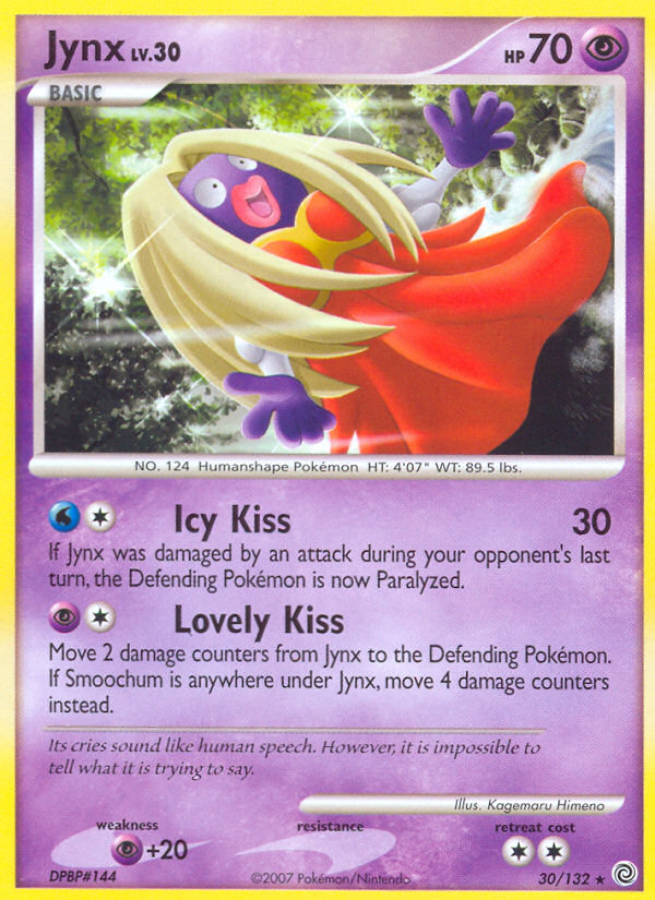 Jynx (30/132) [Diamond & Pearl: Secret Wonders] Pokémon
