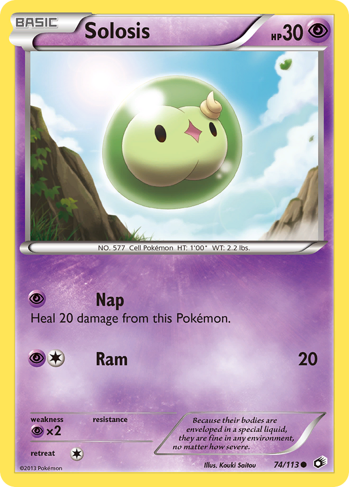 Solosis (74/113) [Black & White: Legendary Treasures] Pokémon