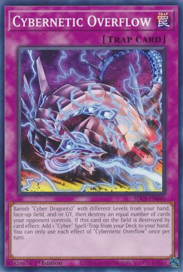 Cybernetic Overflow [SDCS-EN040] Common Yu-Gi-Oh!