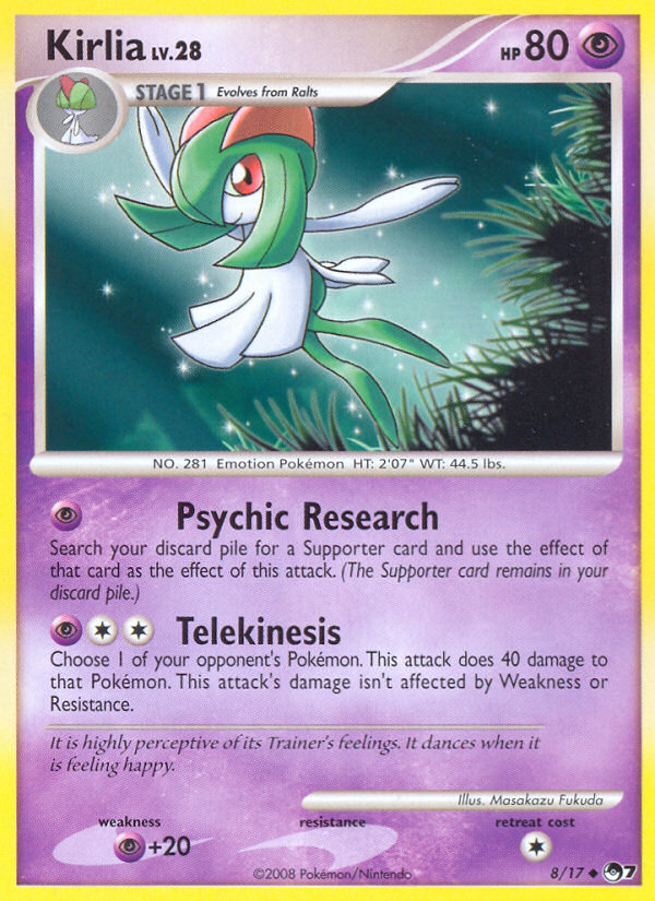 Kirlia (8/17) [POP Series 7] Pokémon