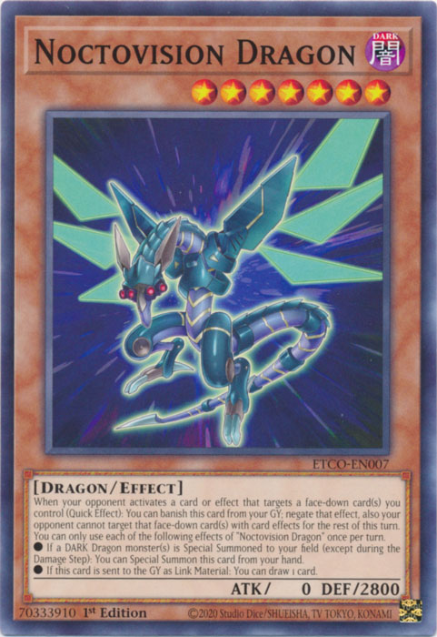 Noctovision Dragon [ETCO-EN007] Common Yu-Gi-Oh!