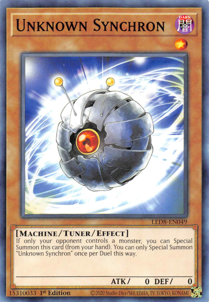Unknown Synchron [LED8-EN049] Common Yu-Gi-Oh!