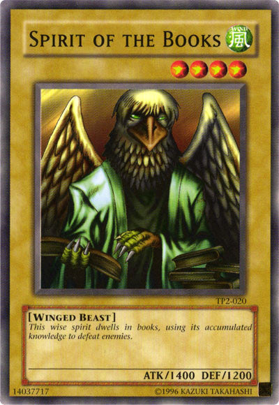 Spirit of the Books [TP2-020] Common Yu-Gi-Oh!