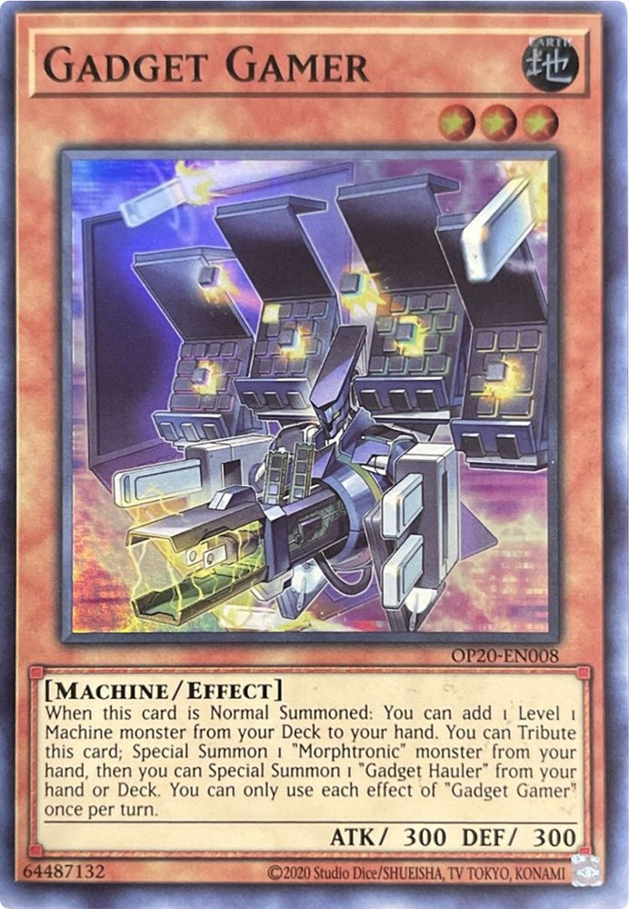 Gadget Gamer [OP20-EN008] Super Rare Yu-Gi-Oh!