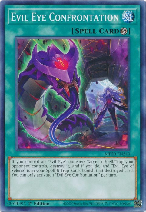 Evil Eye Confrontation [MP20-EN240] Common Yu-Gi-Oh!