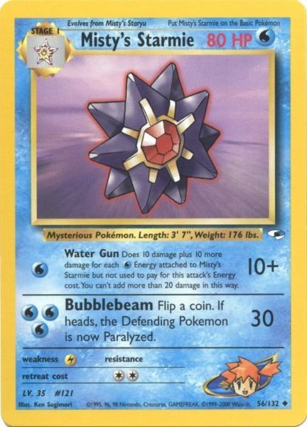 Misty's Starmie (56/132) [Gym Heroes Unlimited] Pokémon