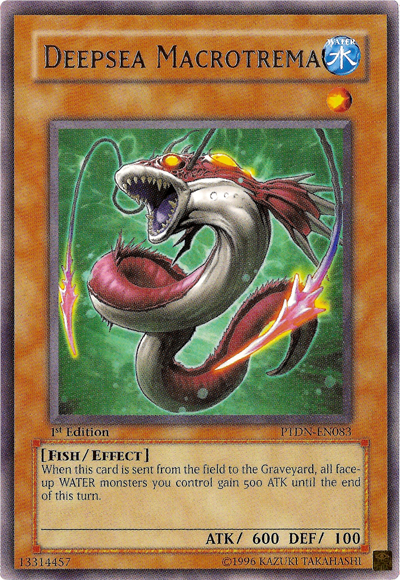 Deepsea Macrotrema [PTDN-EN083] Rare Yu-Gi-Oh!