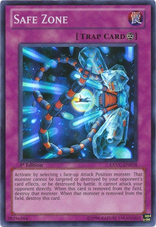 Safe Zone [EXVC-EN078] Super Rare Yu-Gi-Oh!
