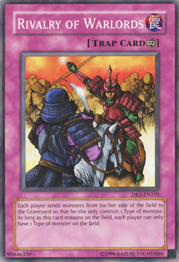 Rivalry of Warlords [DR1-EN103] Common Yu-Gi-Oh!