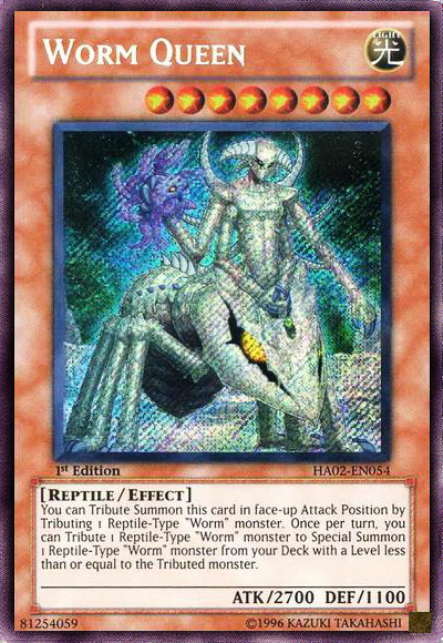 Worm Queen [HA02-EN054] Secret Rare Yu-Gi-Oh!