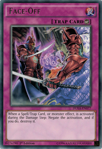 Face-Off [DUEA-EN077] Rare Yu-Gi-Oh!