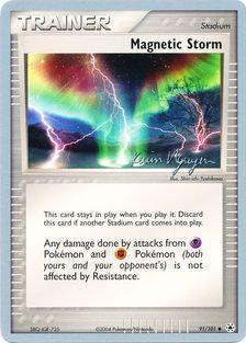 Magnetic Storm (91/101) (Team Rushdown - Kevin Nguyen) [World Championships 2004] Pokémon