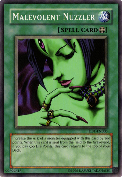 Malevolent Nuzzler [DB1-EN005] Common Yu-Gi-Oh!