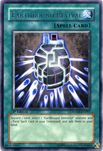 Earthbound Revival [SOVR-EN087] Rare Yu-Gi-Oh!