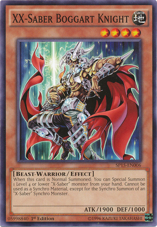 XX-Saber Boggart Knight [SP15-EN006] Common Yu-Gi-Oh!