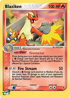 Blaziken (3/109) [EX: Battle Stadium] Pokémon