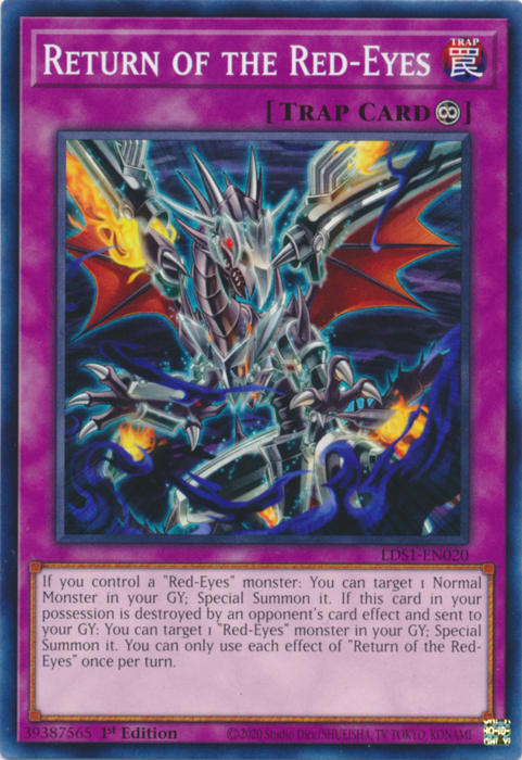 Return of the Red-Eyes [LDS1-EN020] Common Yu-Gi-Oh!