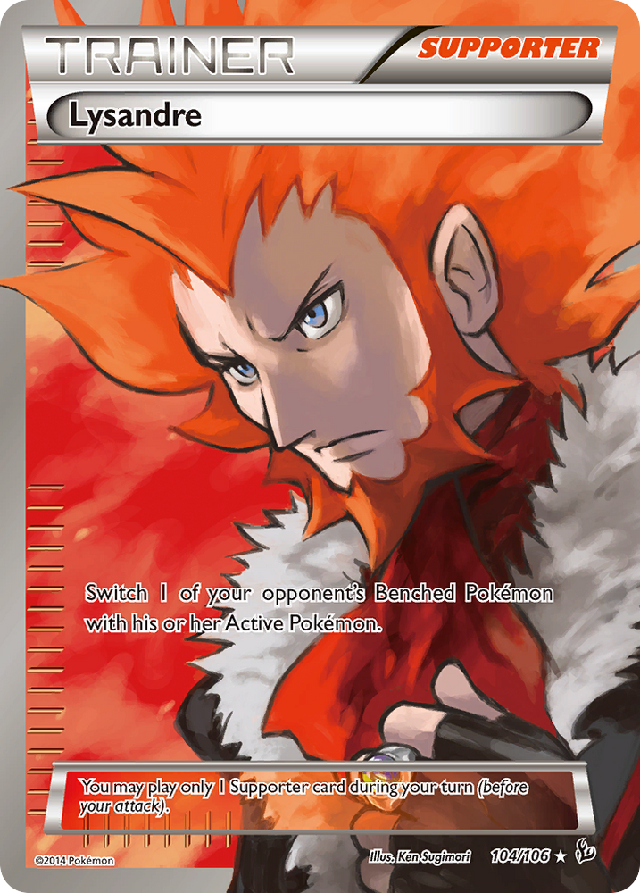 Lysandre (104/106) [XY: Flashfire] Pokémon