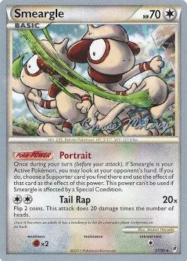 Smeargle (8/90) (Eeltwo - Chase Moloney) [World Championships 2012] Pokémon