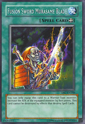 Fusion Sword Murasame Blade [DB2-EN188] Common Yu-Gi-Oh!