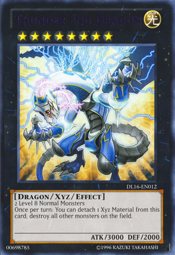 Thunder End Dragon (Purple) [DL16-EN012] Rare Yu-Gi-Oh!