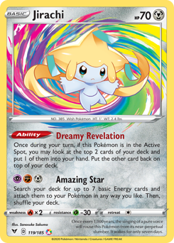 Jirachi (119/185) [Sword & Shield: Vivid Voltage] Pokémon