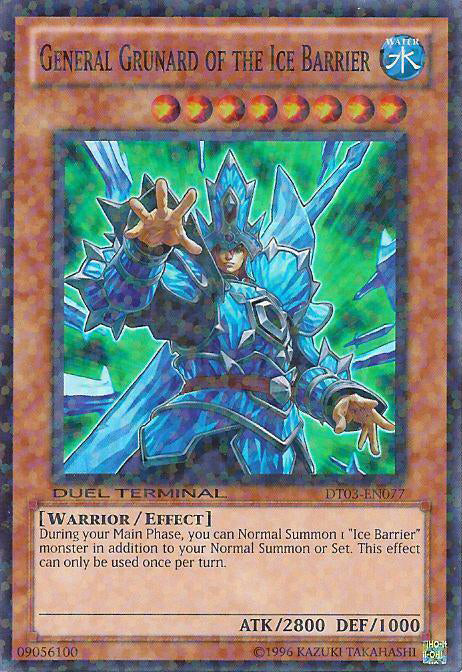 General Grunard of the Ice Barrier [DT03-EN077] Super Rare Yu-Gi-Oh!