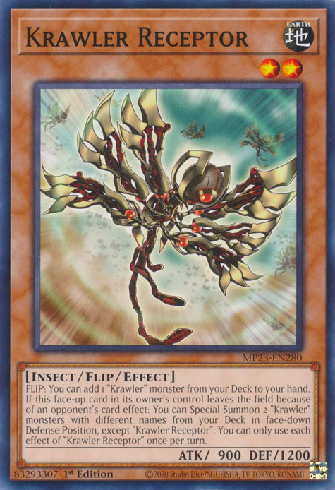 Krawler Receptor [MP23-EN280] Common Yu-Gi-Oh!