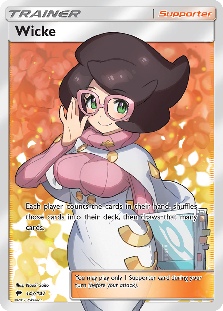 Wicke (147/147) [Sun & Moon: Burning Shadows] Pokémon