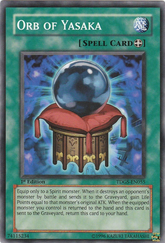 Orb of Yasaka [TDGS-EN055] Common Yu-Gi-Oh!